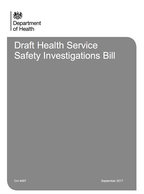 Draft Health Service Safety Investigations Bill