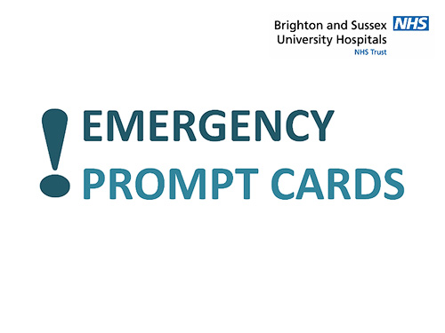 Emergency Prompt Cards