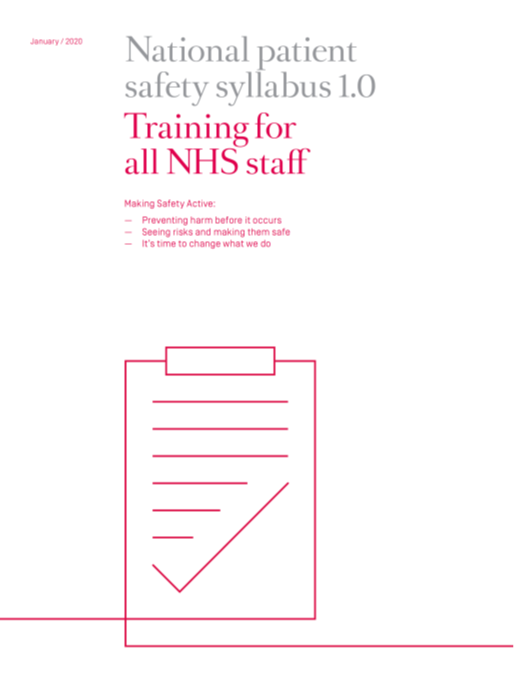 Patient Safety Syllabus