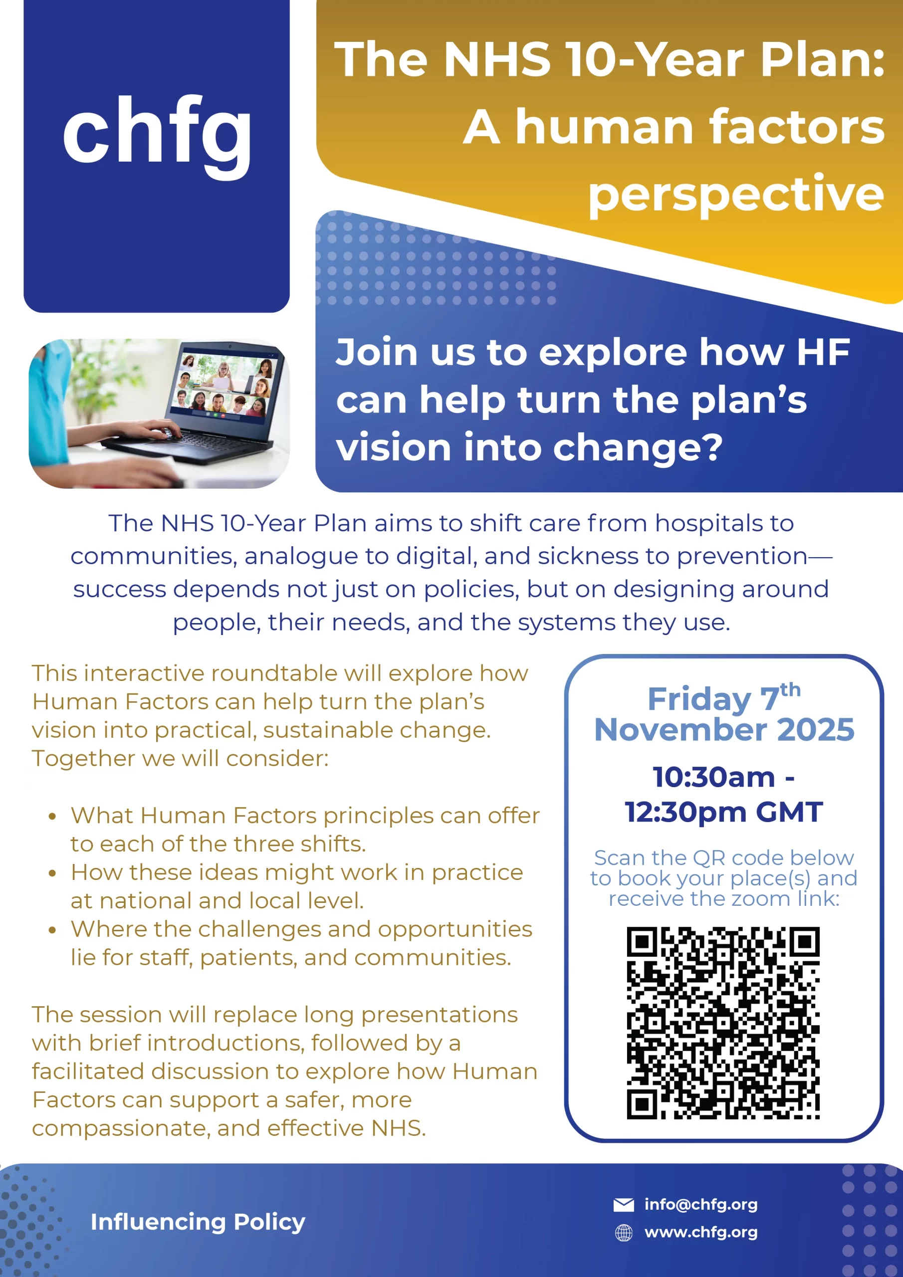 CHFG roundtable event