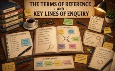 Investigation Toolkit #2: The Terms of Reference and Key Lines of Enquiry